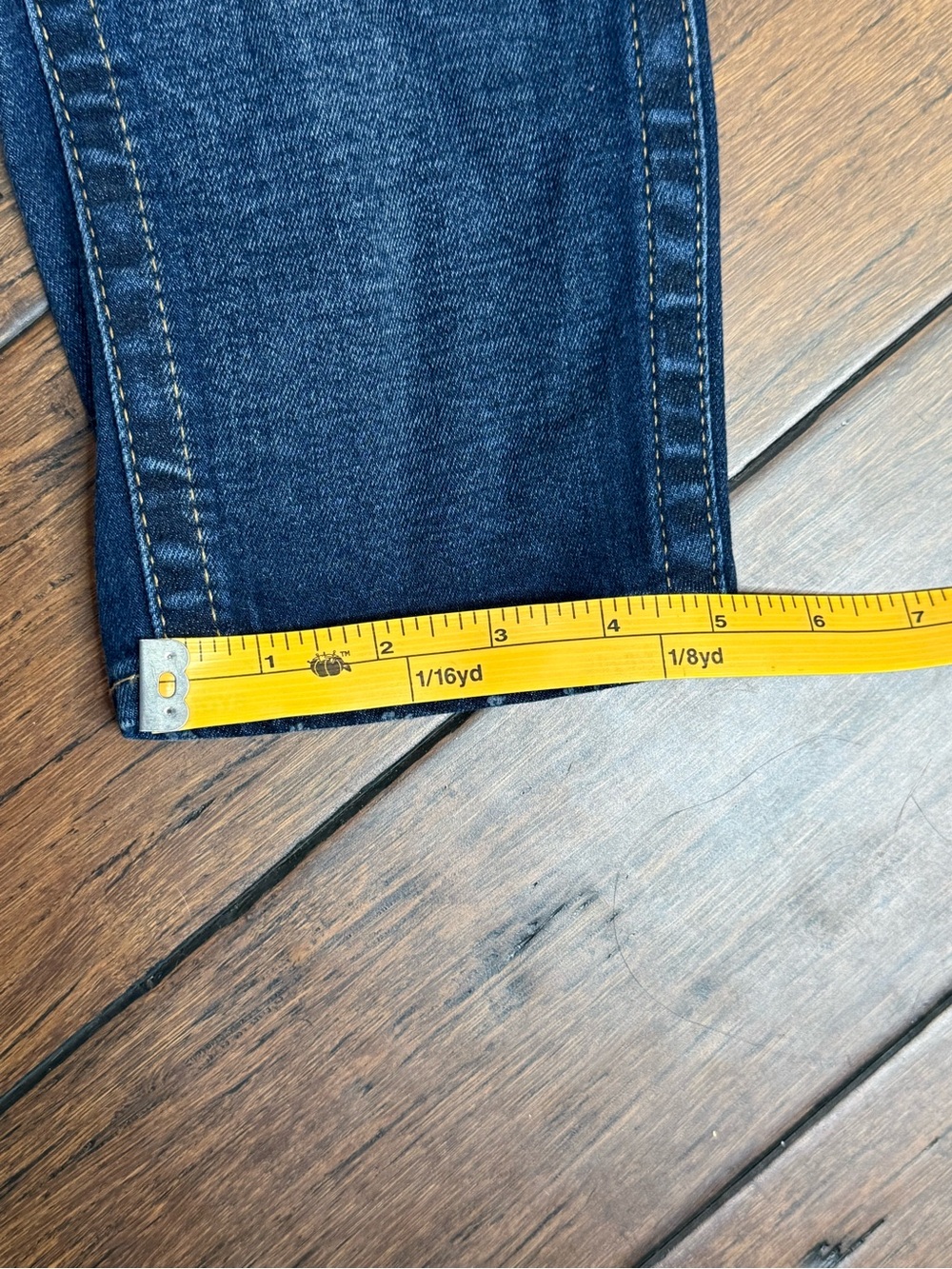 True Religion Skinny Leg Medium Wash Denim Overalls Jumpsuit Size Large - Picture 8 of 16